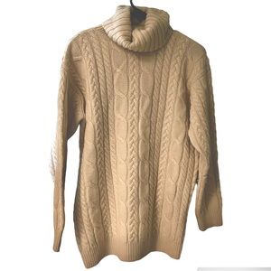 Bloomingdale’s 100% Wool Cowl Neck Sweater Size S